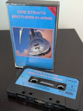 Dire Straits - Brothers in Arms Cassette -1985 RARE collectable